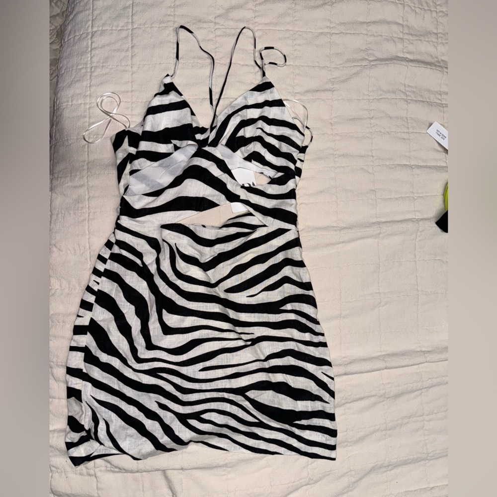 Zara cutout dress